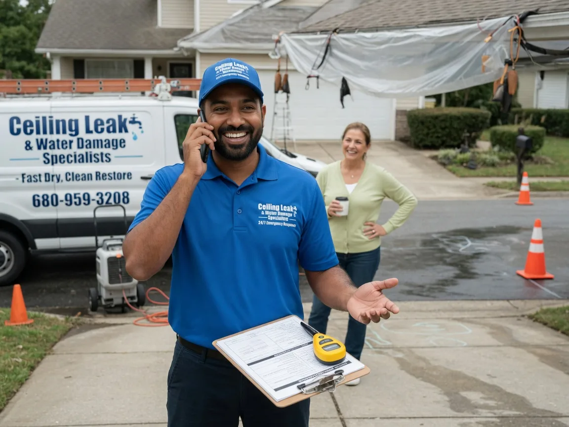 Ceiling Leak Cleanup Saint Simons Island, GA FAQs